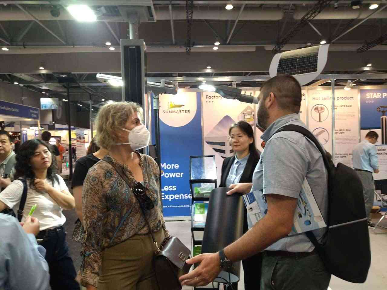 Sunmaster a fait une superbe apparition au salon de l'éclairage d'automne de Hong Kong 2023