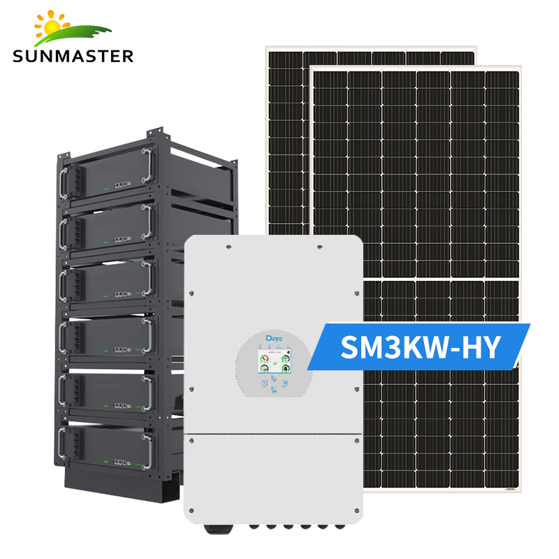 Système solaire hybride 3KW