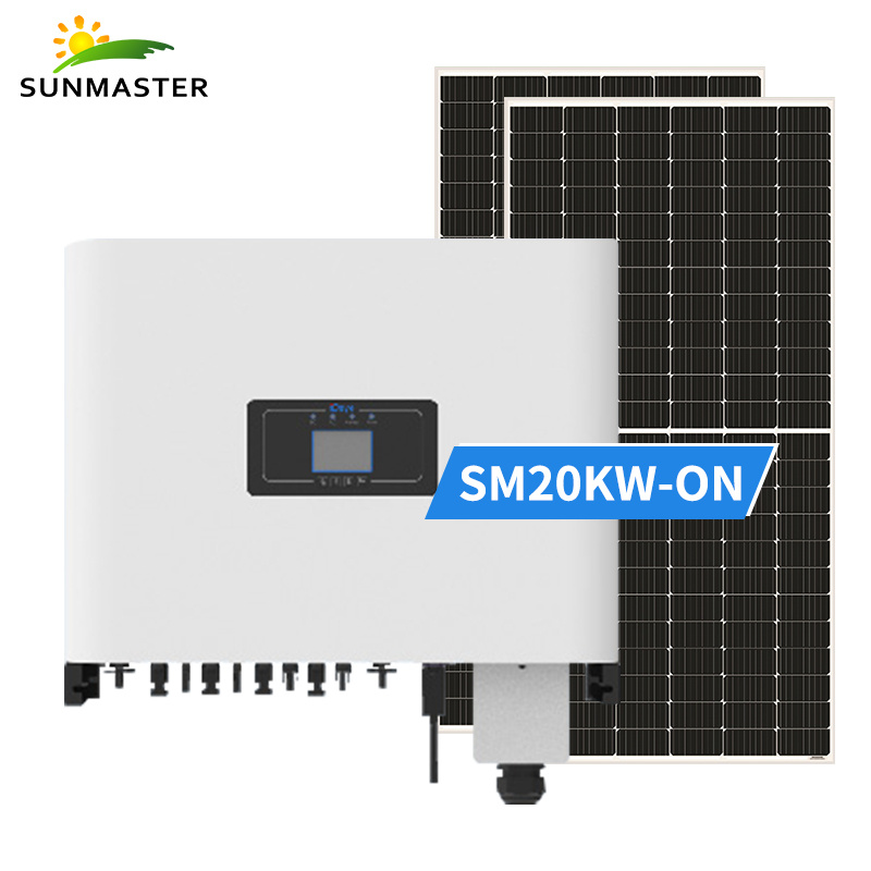 20KW sur le système solaire de grille