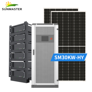 Système solaire hybride 30KW