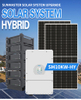 Système solaire hybride 10KW